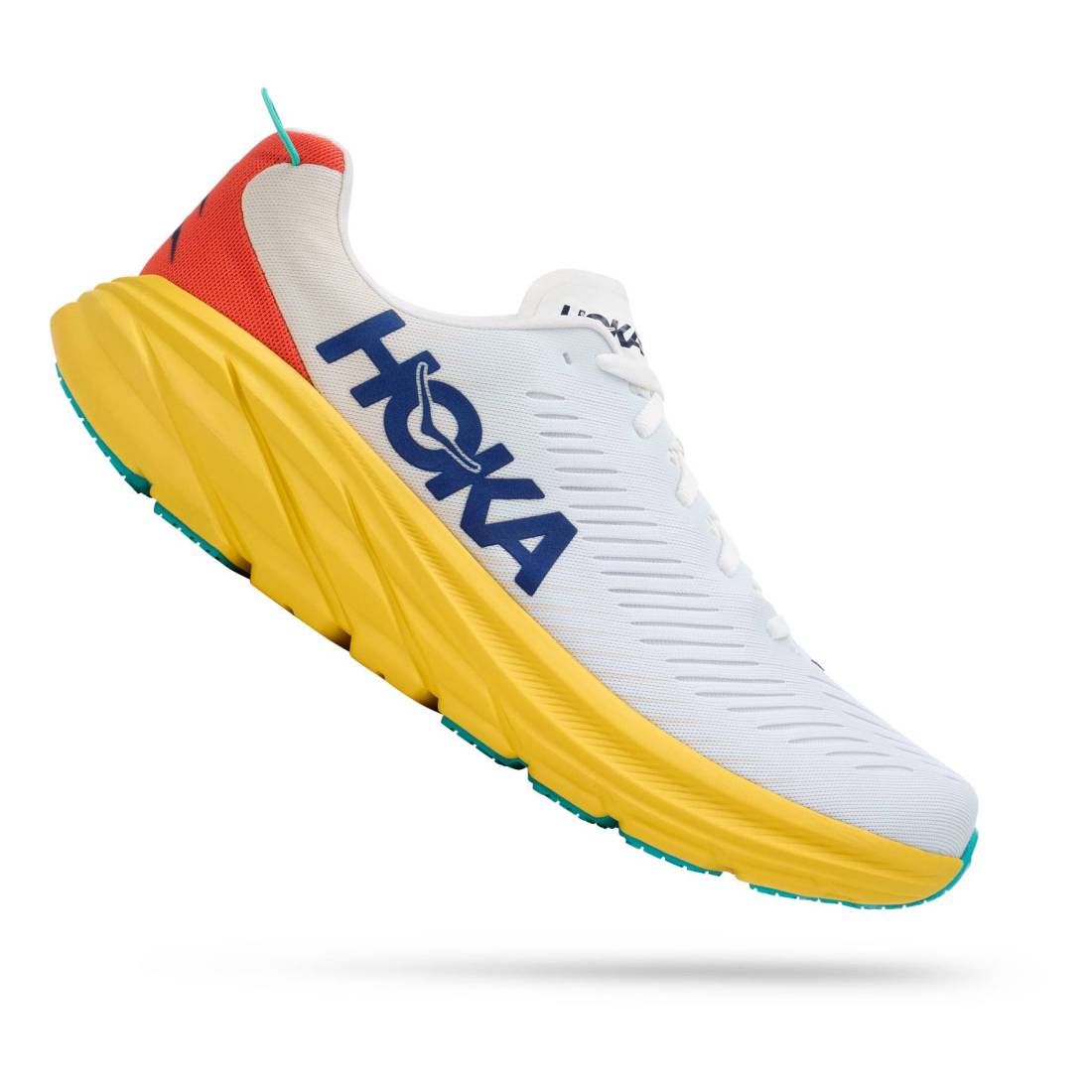 Hoka RINCON 3 Herren Laufschuhe weiß Gr. 44,0 - soq.de